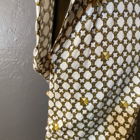 MICHAEL KORS Geometric print Short sleeve top - Picture 10 of 16